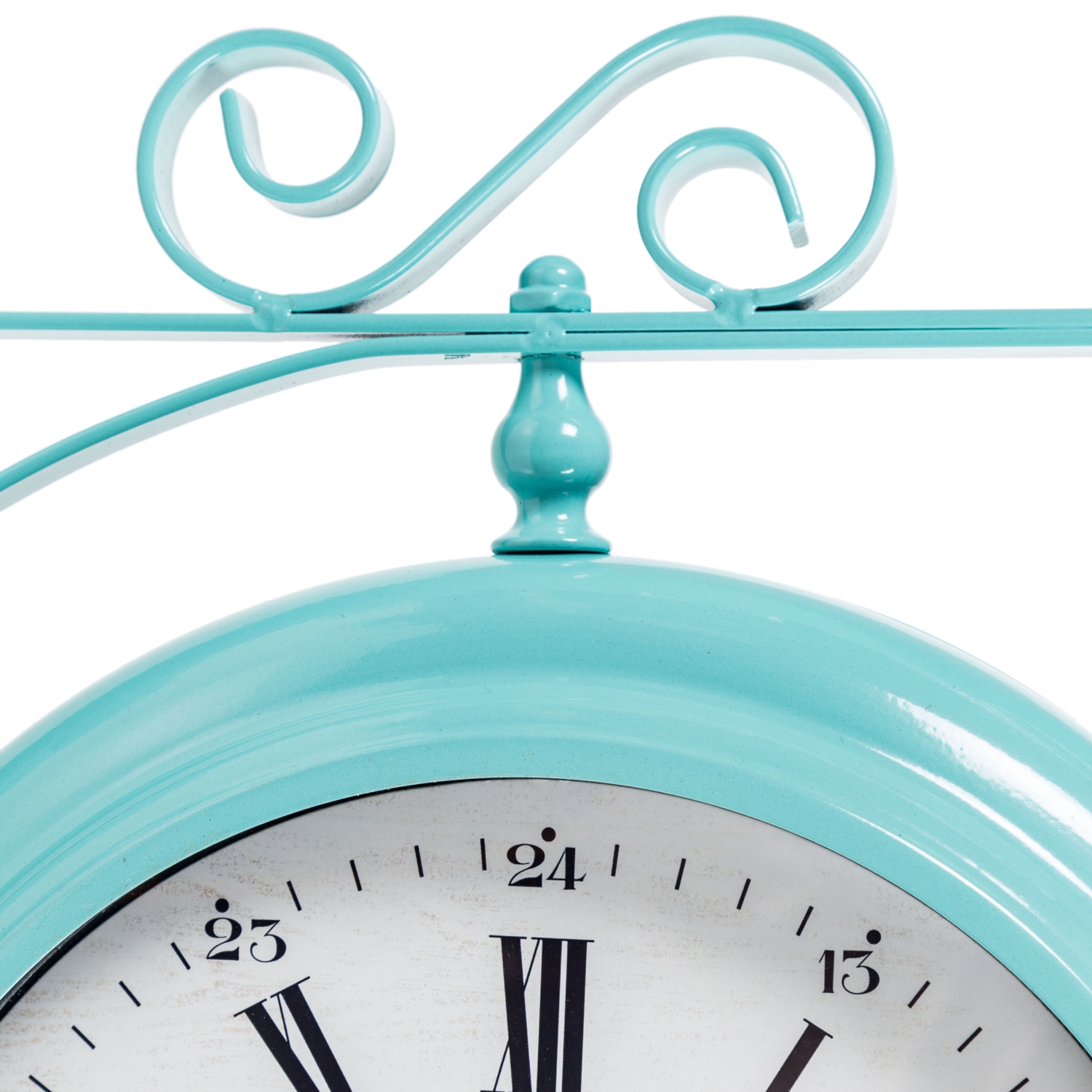 TURKUAZ İSTASYON SAATİ 41X10X41