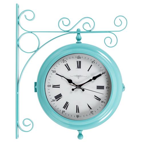  TURKUAZ İSTASYON SAATİ 41X10X41