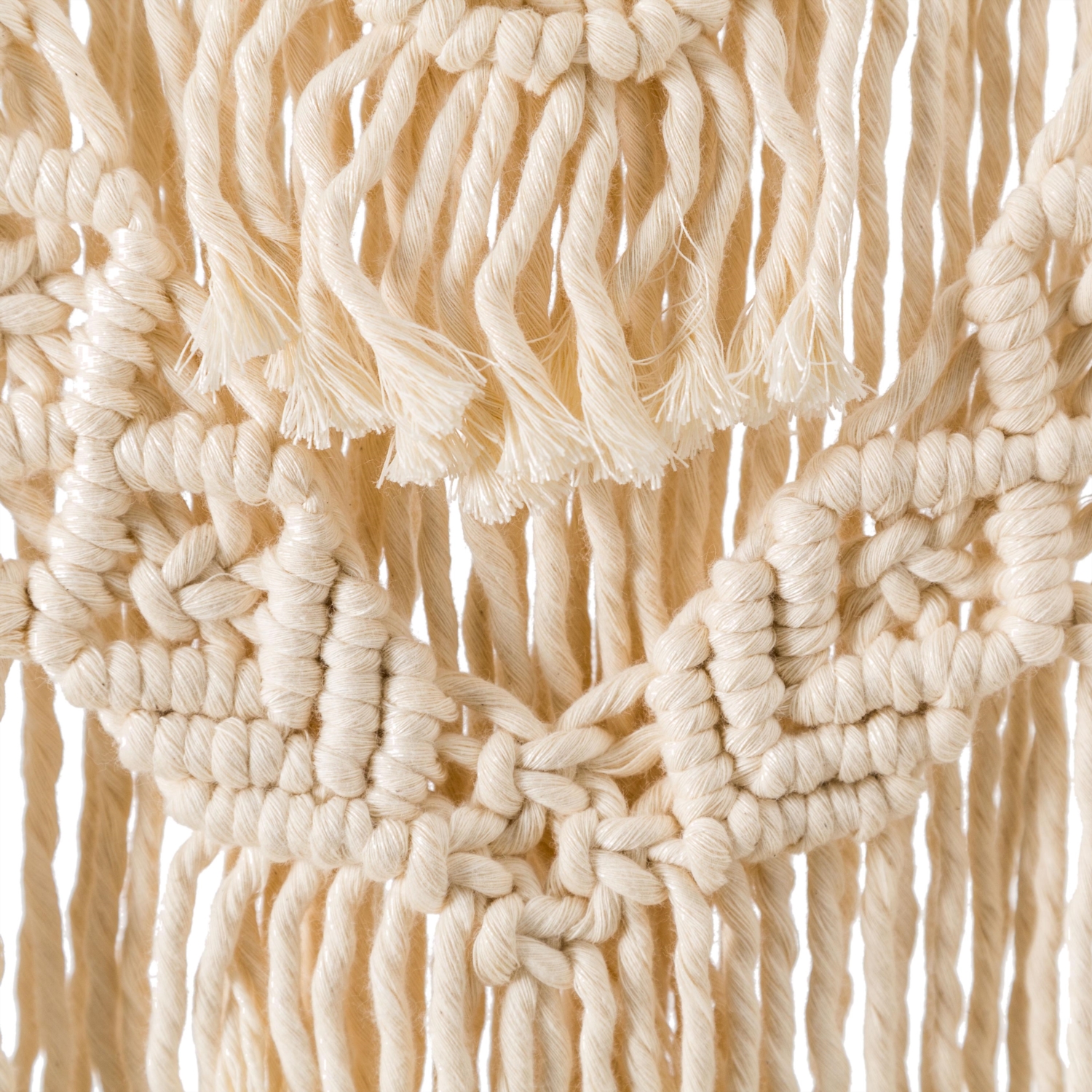 SAMARA MAKROME DUVAR DEKORU KREM 50X80CM