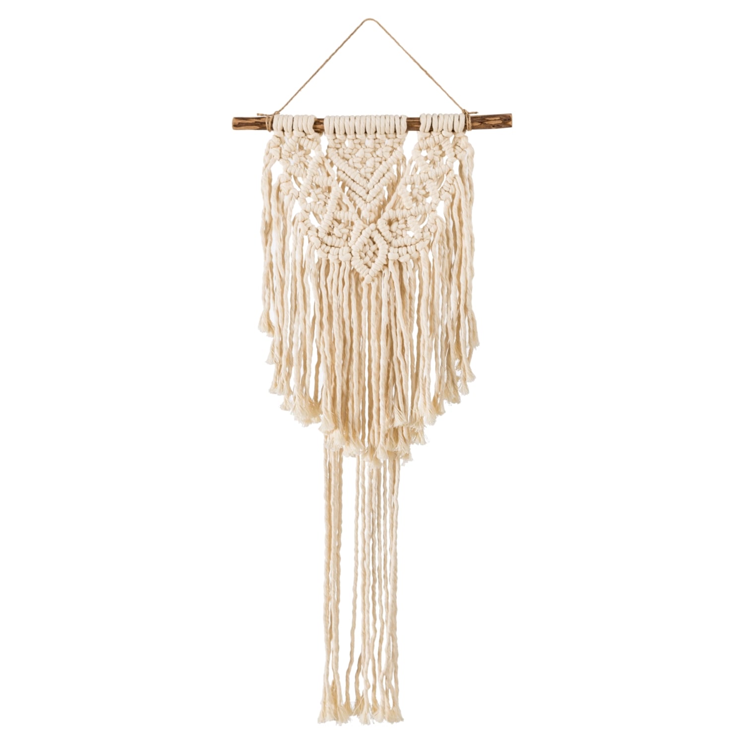 SAMARA MAKROME DUVAR DEKORU KREM 30X60CM