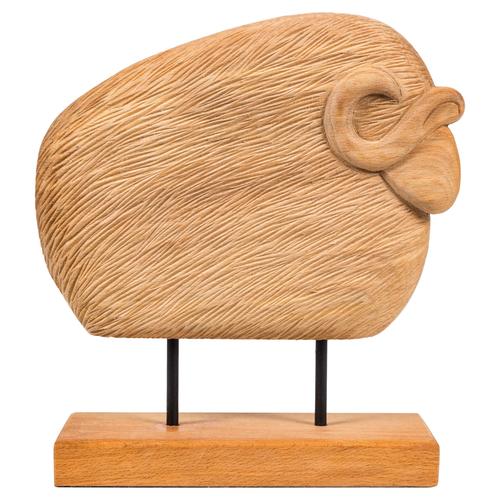  KOYUN FİGÜRLÜ AHŞAP BİBLO 27x20 CM