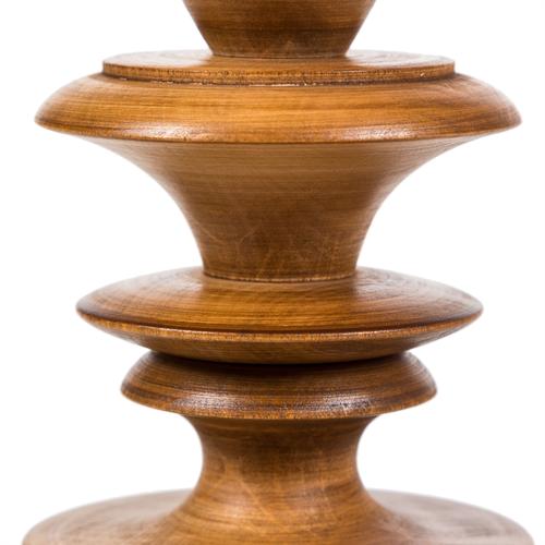  TULLY AHŞAP VAZO NATUREL 35 CM