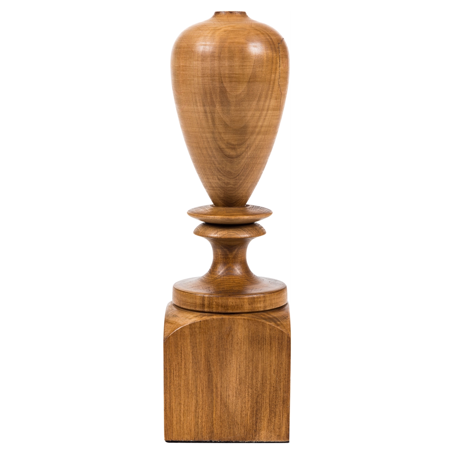 TULLY AHŞAP VAZO NATUREL 30 CM