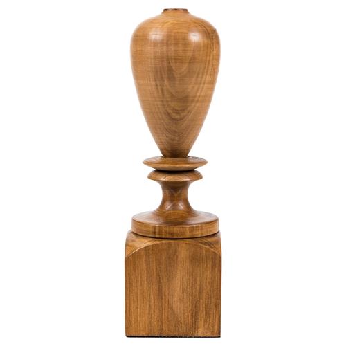  TULLY AHŞAP VAZO NATUREL 30 CM