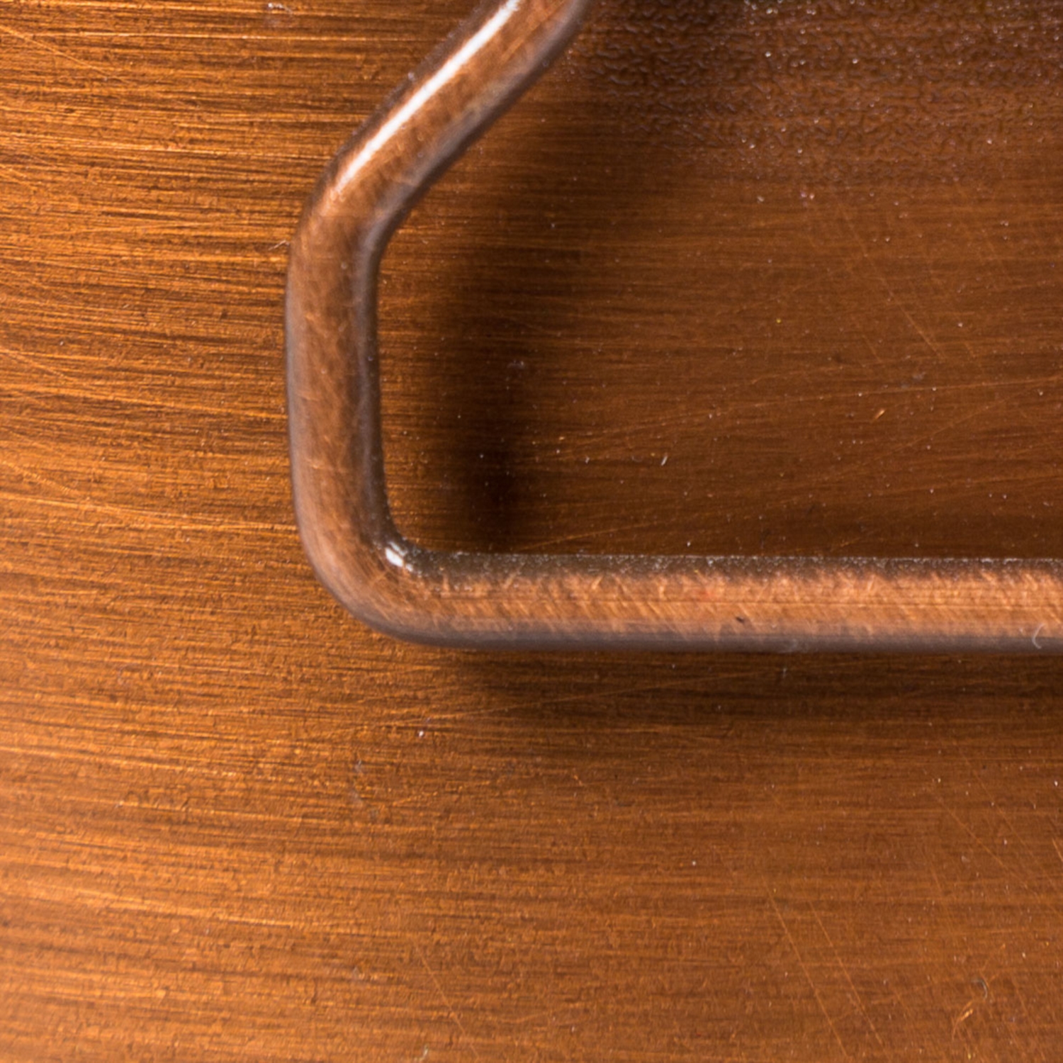 TEZGAHÜSTÜ ÇÖP KOVASI BAKIR