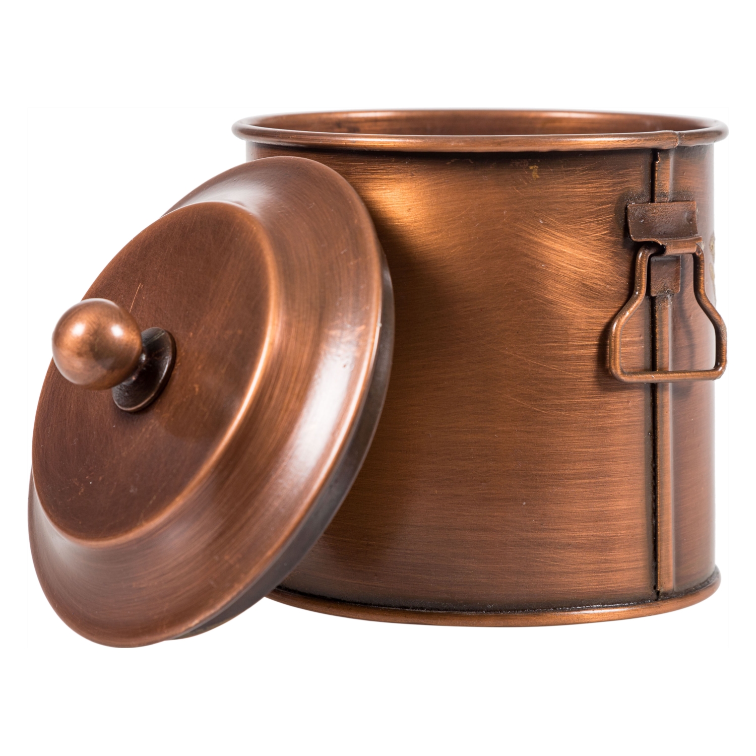 TEZGAHÜSTÜ ÇÖP KOVASI BAKIR