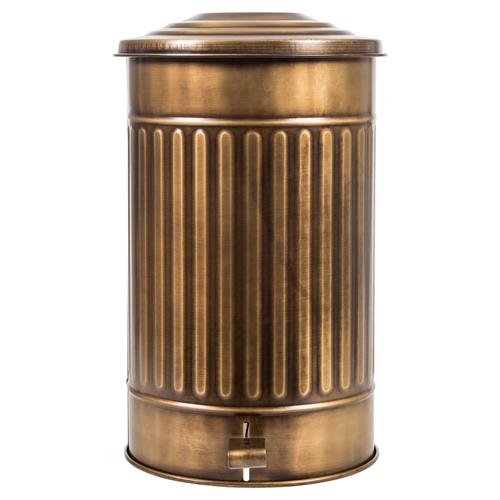  VINTAGE ÇÖP KOVASI GOLD ESKİTME 30 LT