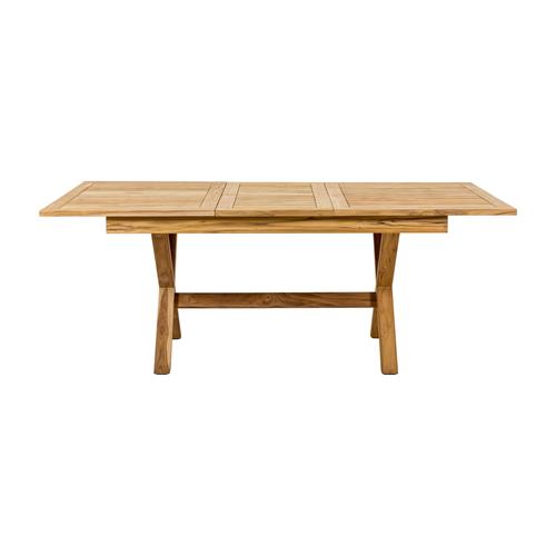  MASUN TİK AĞACI AÇILIR MASA 100X150/200