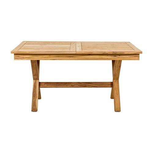  MASUN TİK AĞACI AÇILIR MASA 100X150/200