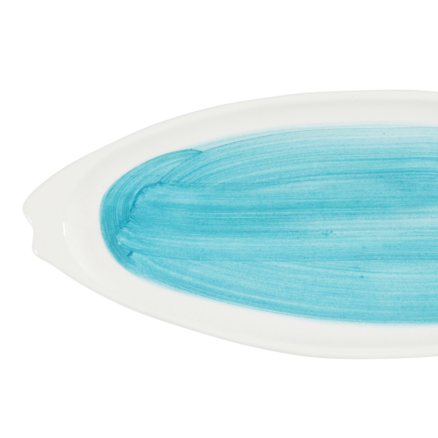 SAMOS BALIK SERVİS TABAĞI  38X12X2,5 CM TURKUAZ