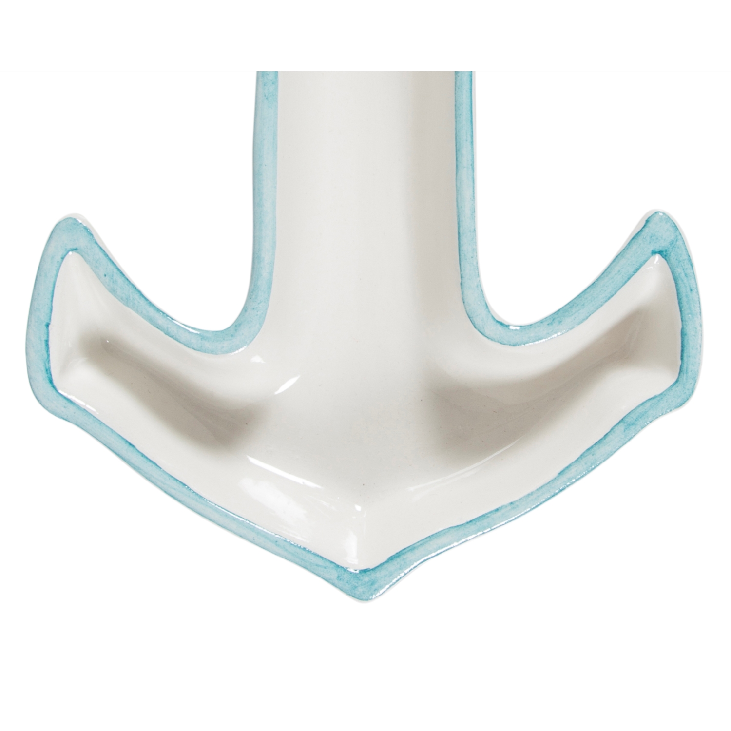 SAMOS ÇAPA SERVİS TABAĞI TURKUAZ 19X15 CM