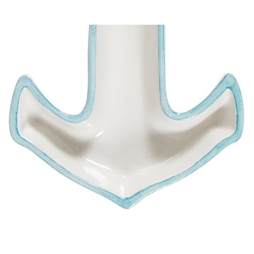  SAMOS ÇAPA SERVİS TABAĞI TURKUAZ 19X15 CM