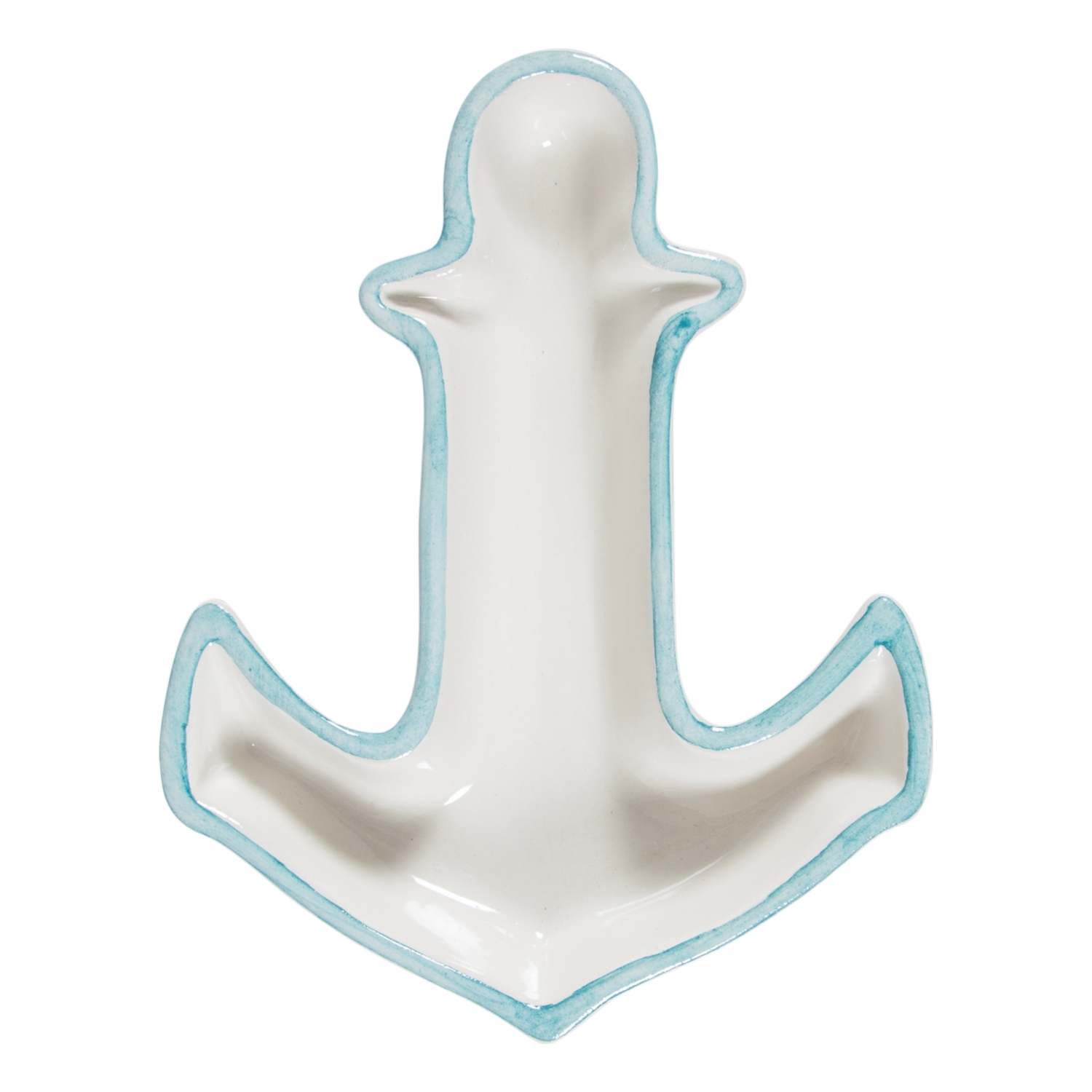 SAMOS ÇAPA SERVİS TABAĞI TURKUAZ 19X15 CM