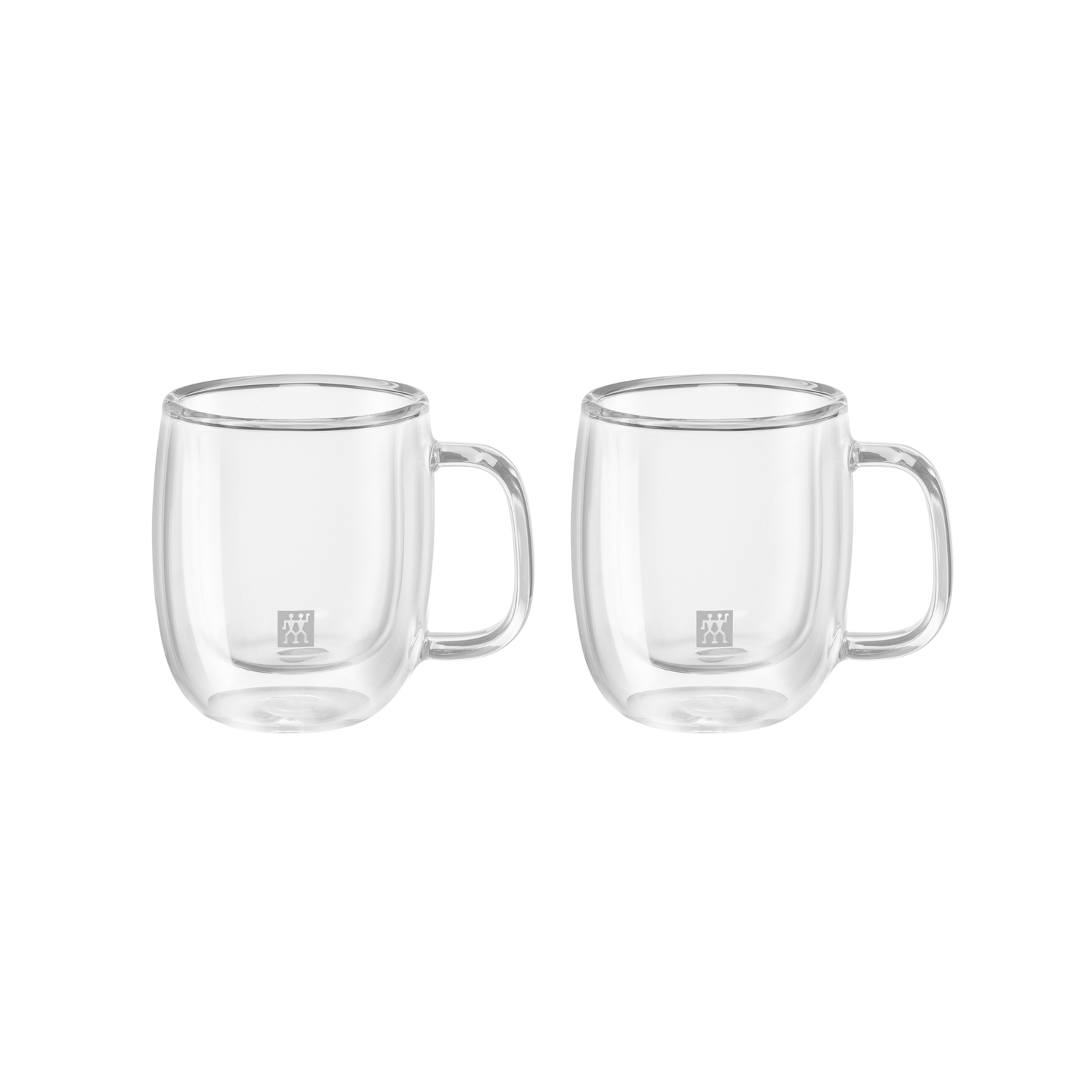 ZWILLING ÇİFT CAMLI KULPLU 2'Lİ ESPRESSO BARDAK SETİ - 80 ML