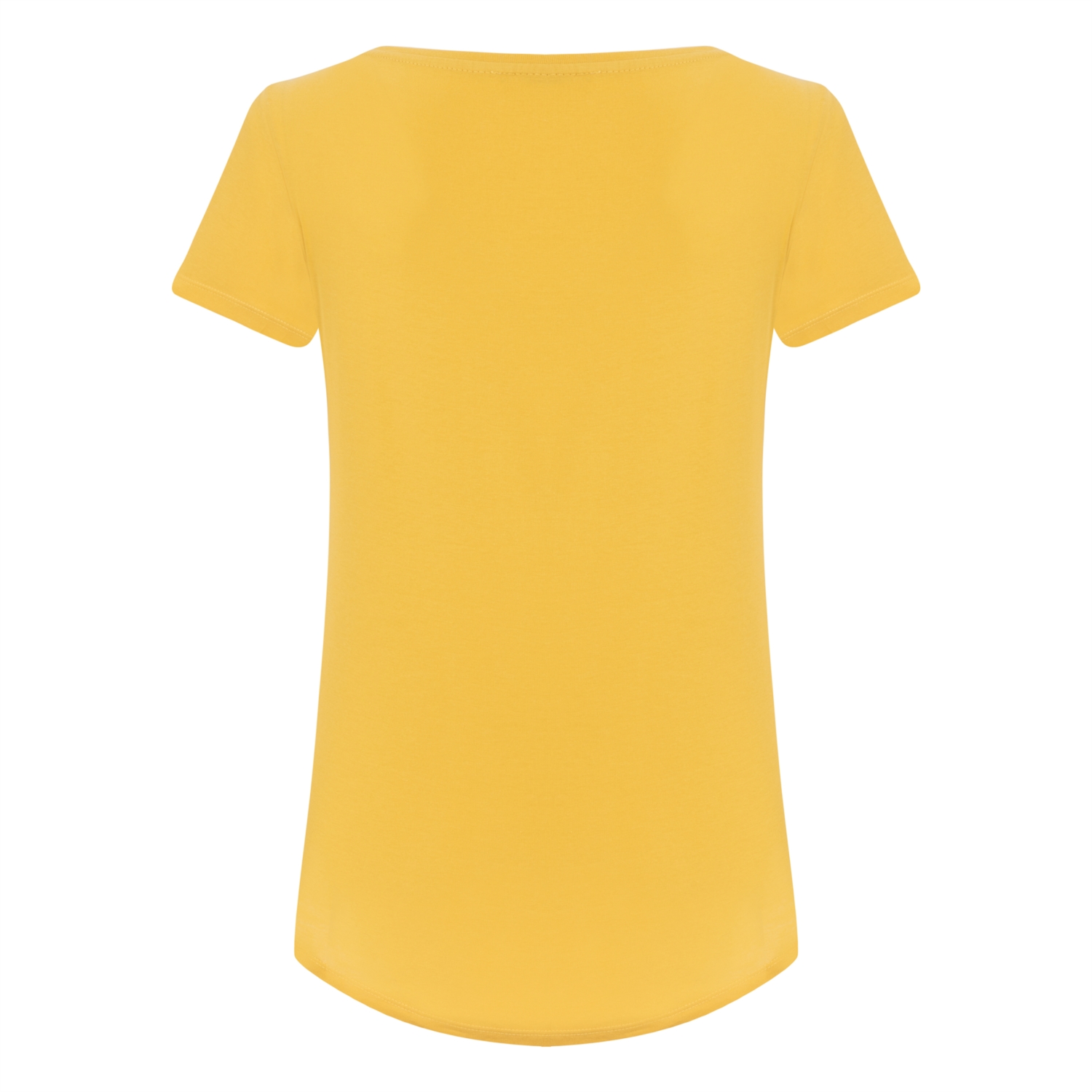 BASKILI PAMUKLU BİSİKLET YAKA T-SHIRT