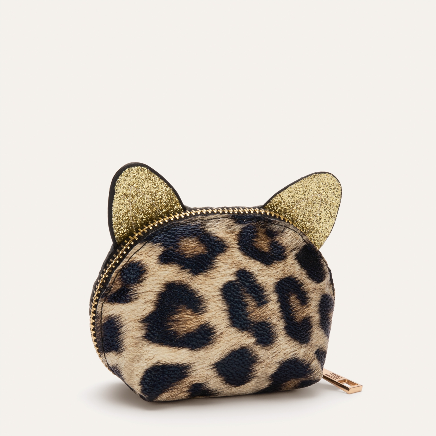 SİM DETAYLI LEOPAR DESENLİ CÜZDAN