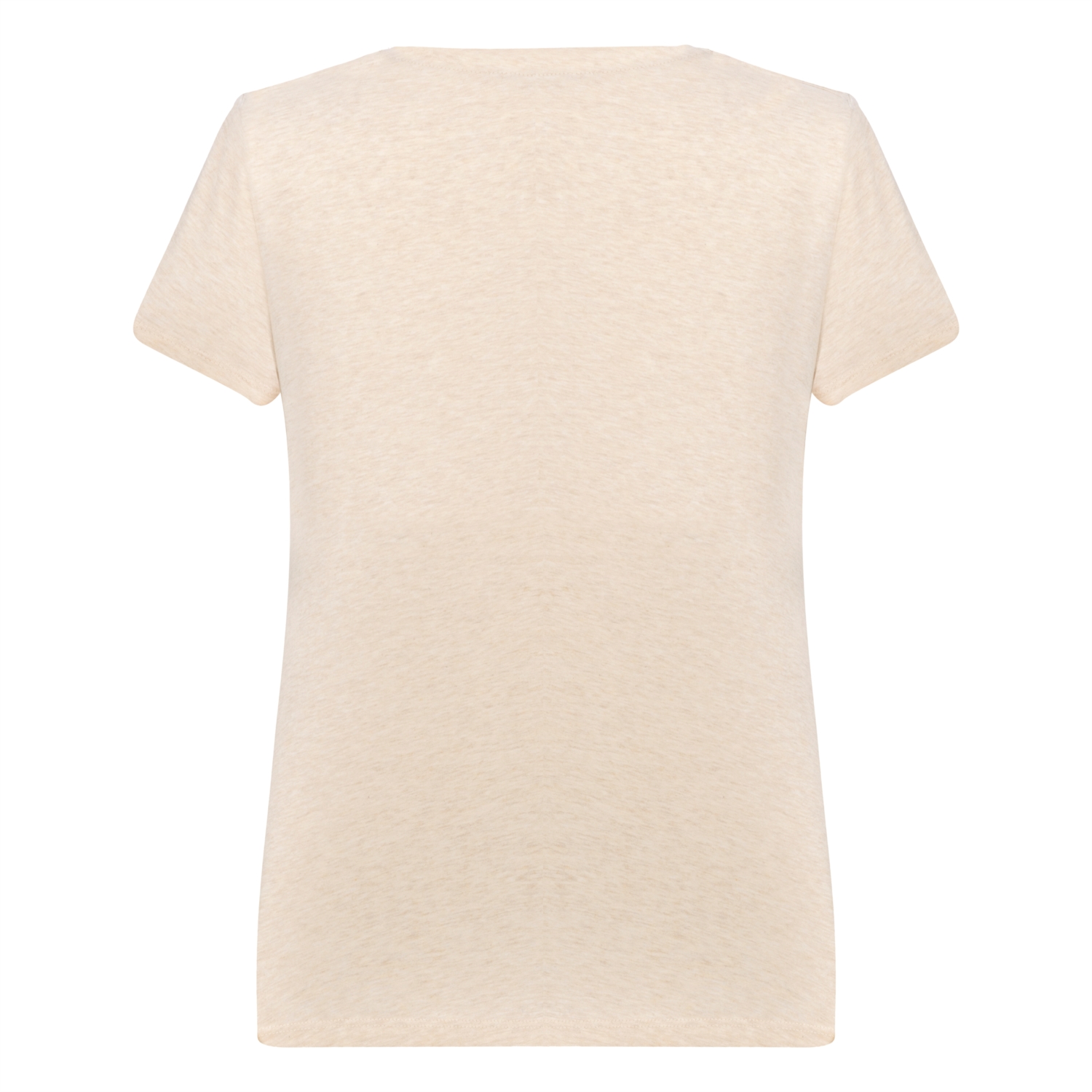 NAKIŞ DETAYLI BİSİKLET YAKA KISA KOLLU T-SHIRT