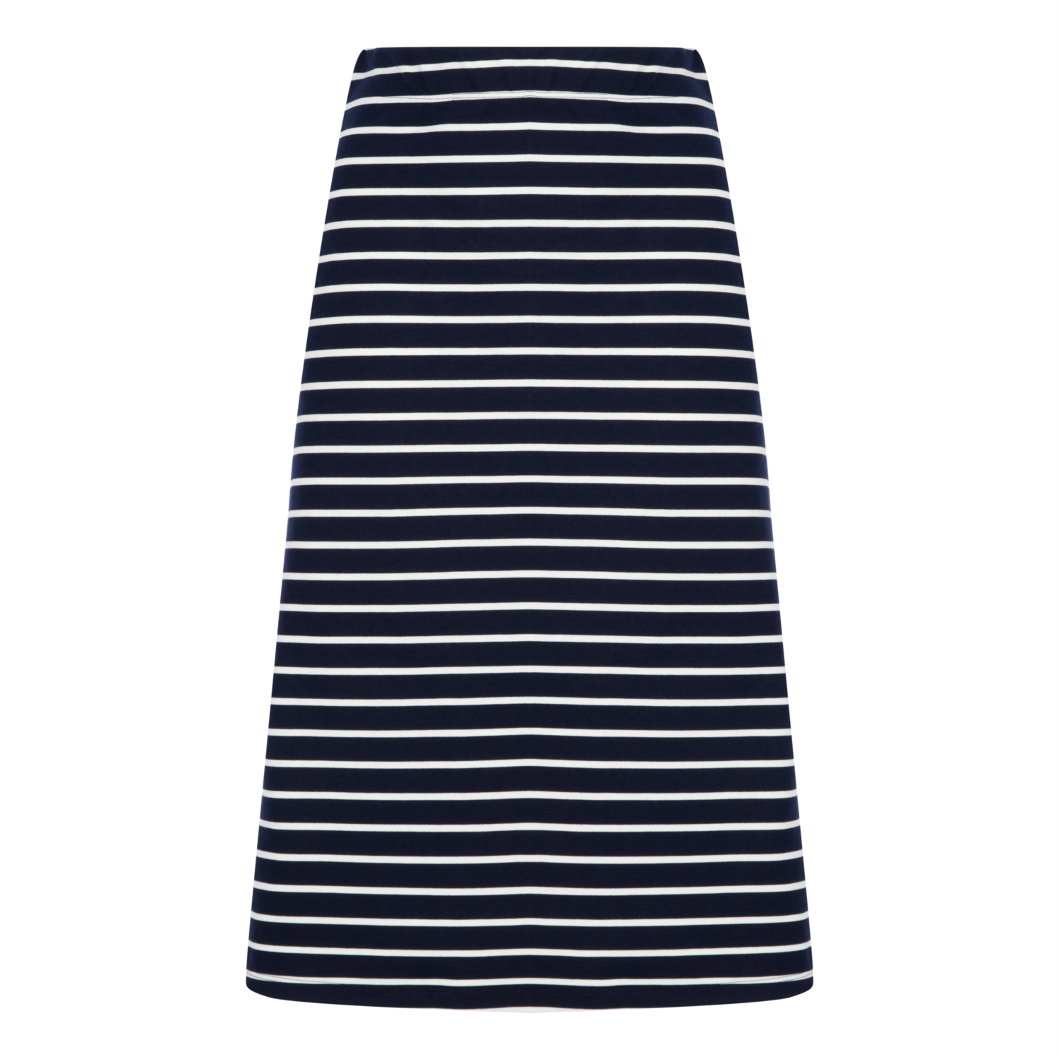 ÇİZGİ DETAYLI A FORM MİDİ BOY ETEK