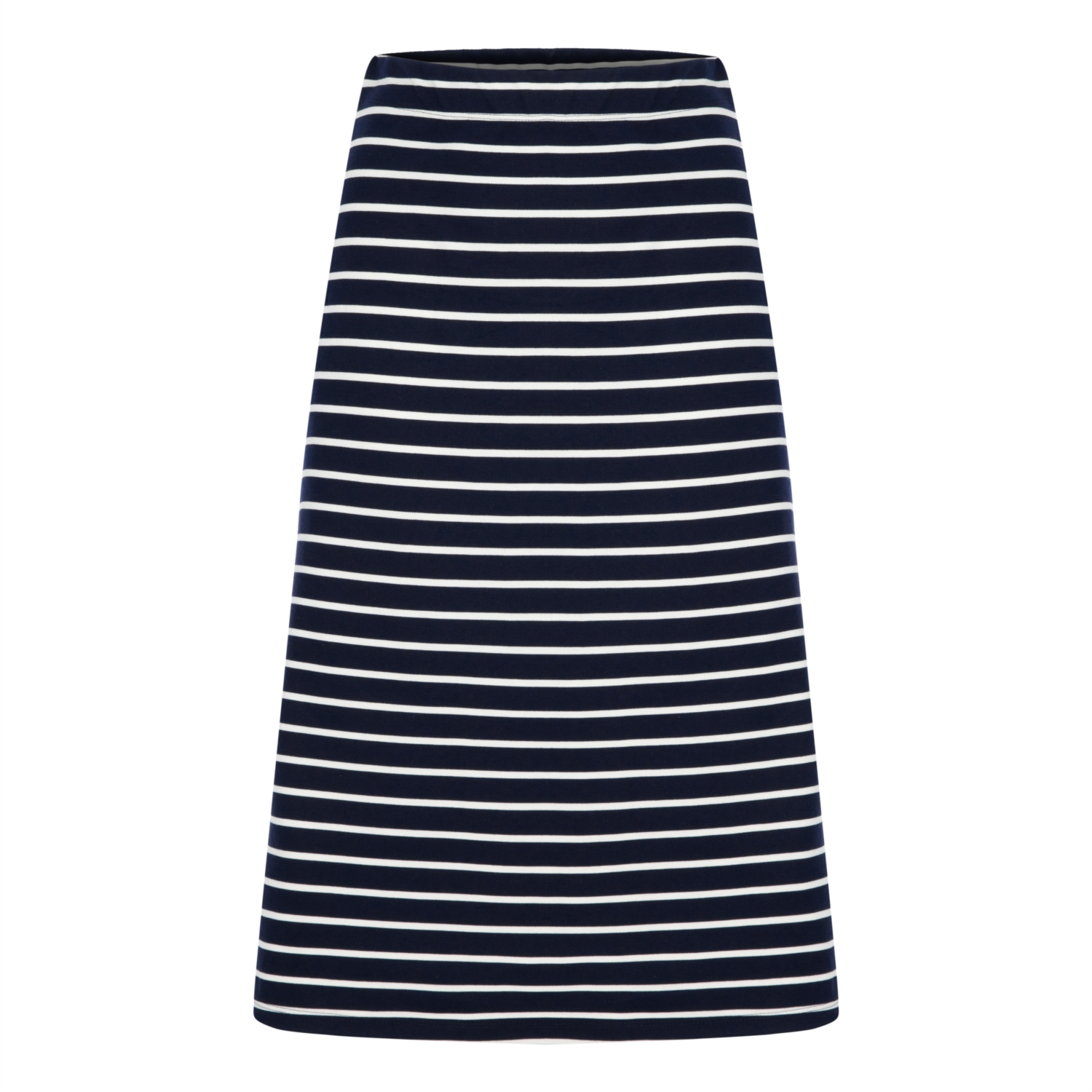 ÇİZGİ DETAYLI A FORM MİDİ BOY ETEK