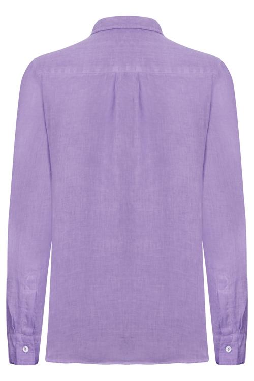  CEP DETAYLI REGULAR KETEN GÖMLEK