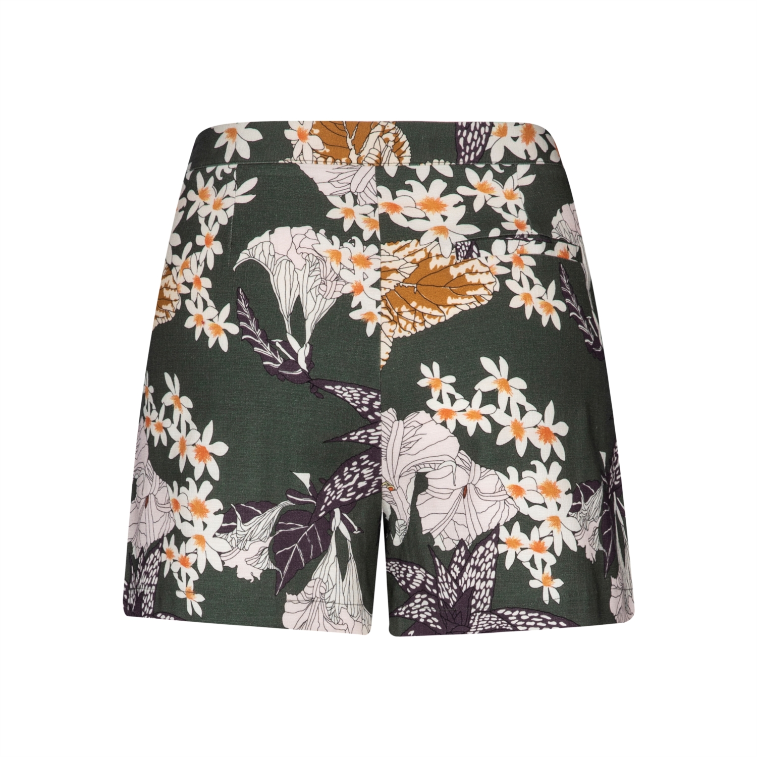 ÇİÇEK DESENLİ KISA ŞORT