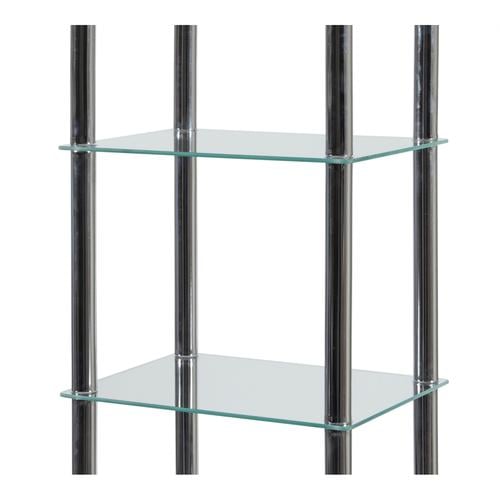  4 KATLI AYAKLI CAM RAF 108*40*30 CM