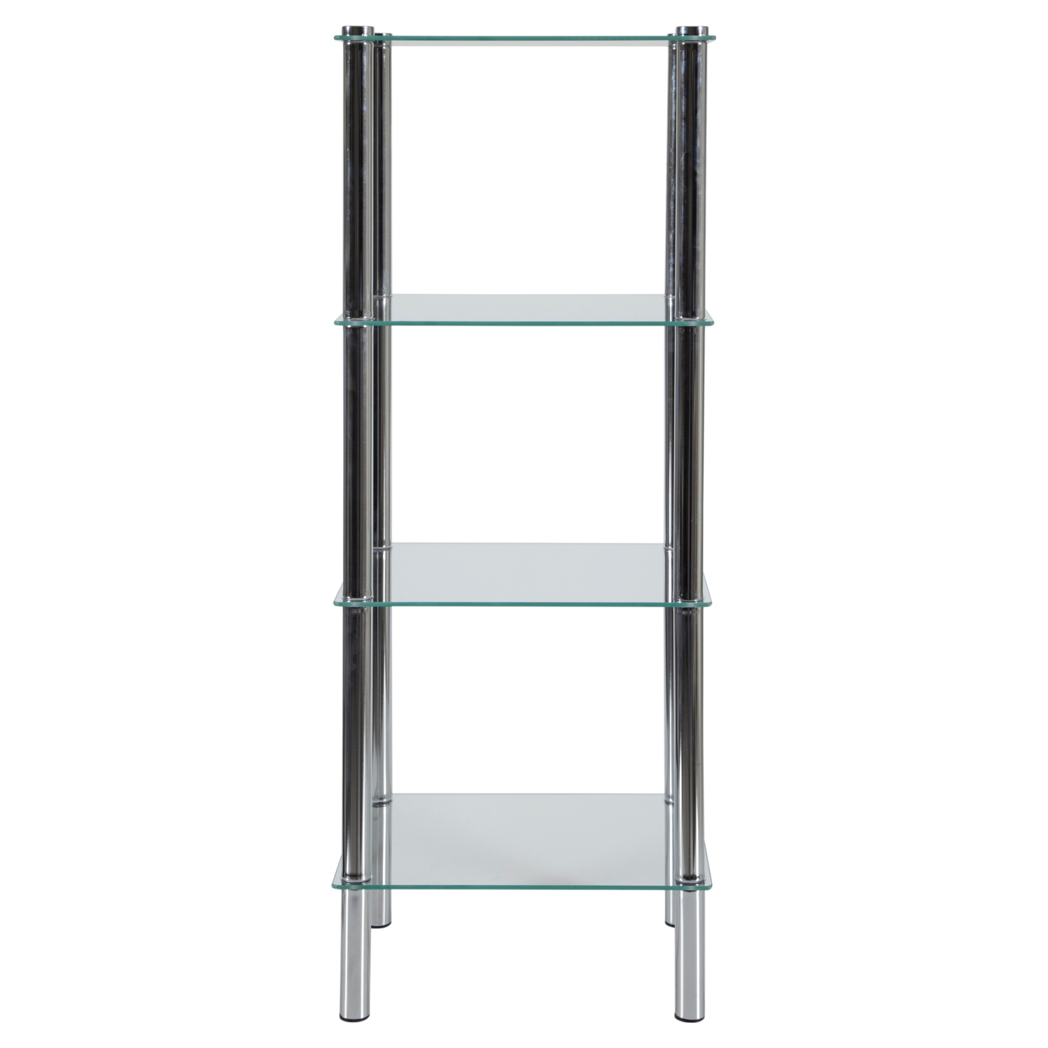 4 KATLI AYAKLI CAM RAF 108*40*30 CM