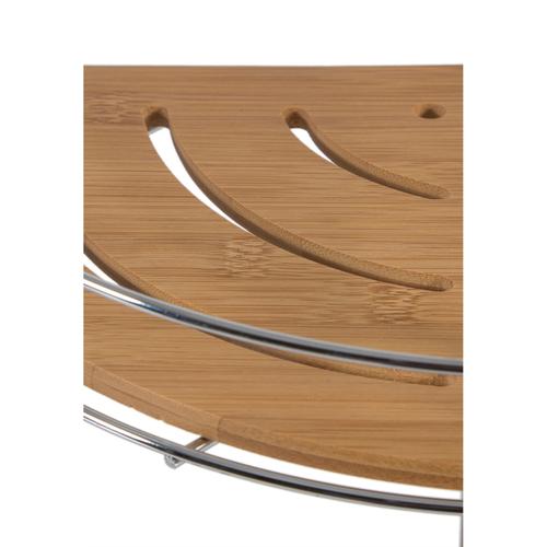  BAMBU 2 KATLI KÖŞE RAFI 19,5x19,5x36,5 CM