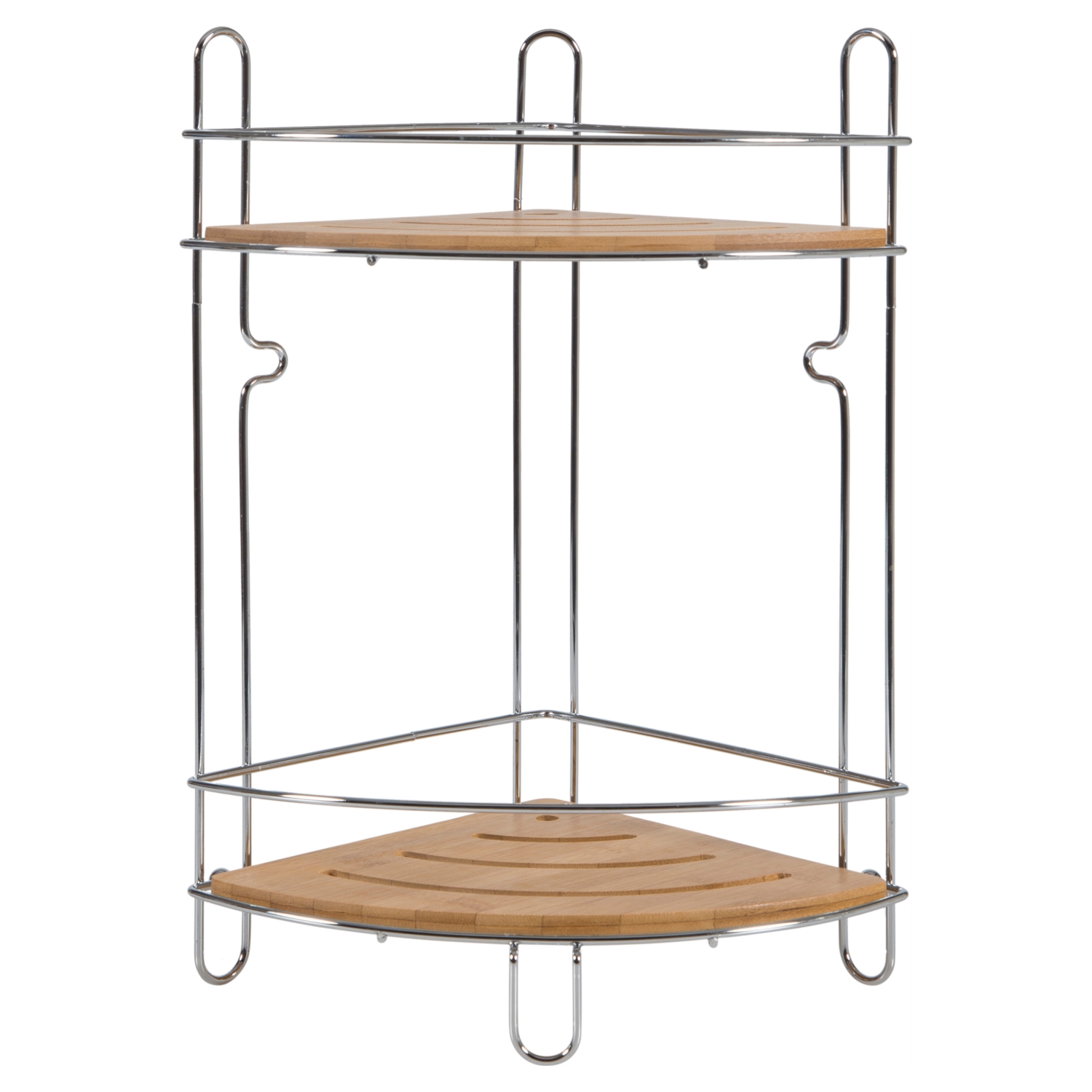 BAMBU 2 KATLI KÖŞE RAFI 19,5x19,5x36,5 CM