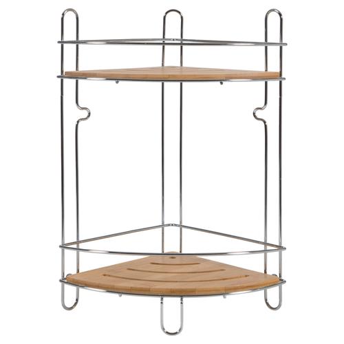  BAMBU 2 KATLI KÖŞE RAFI 19,5x19,5x36,5 CM