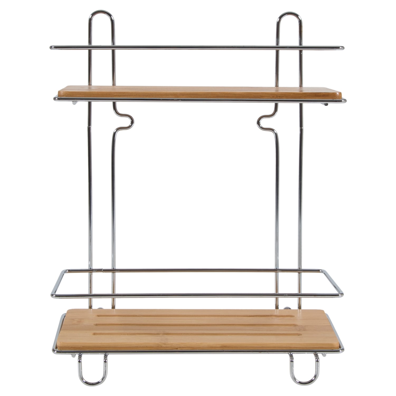 KROM-AHŞAP 2 KATLI RAF 26,5x11x32 CM