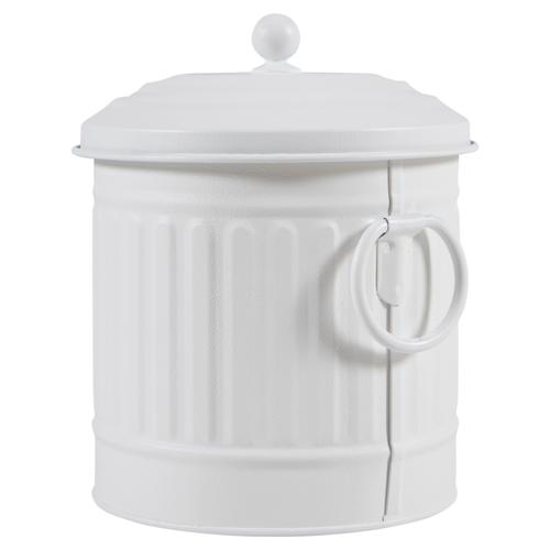  MİNİ ÇÖP  KOVASI MAT BEYAZ 3,5 LT V2