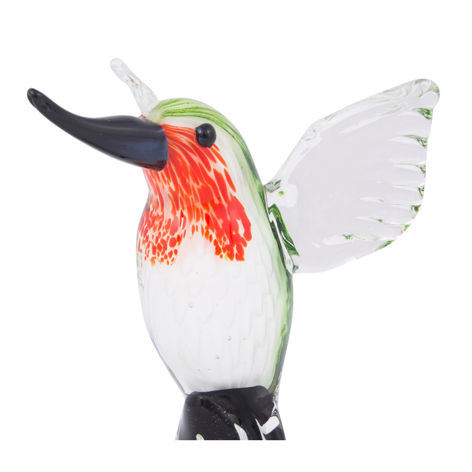 KUŞ CAM BİBLO 17x15x20 CM