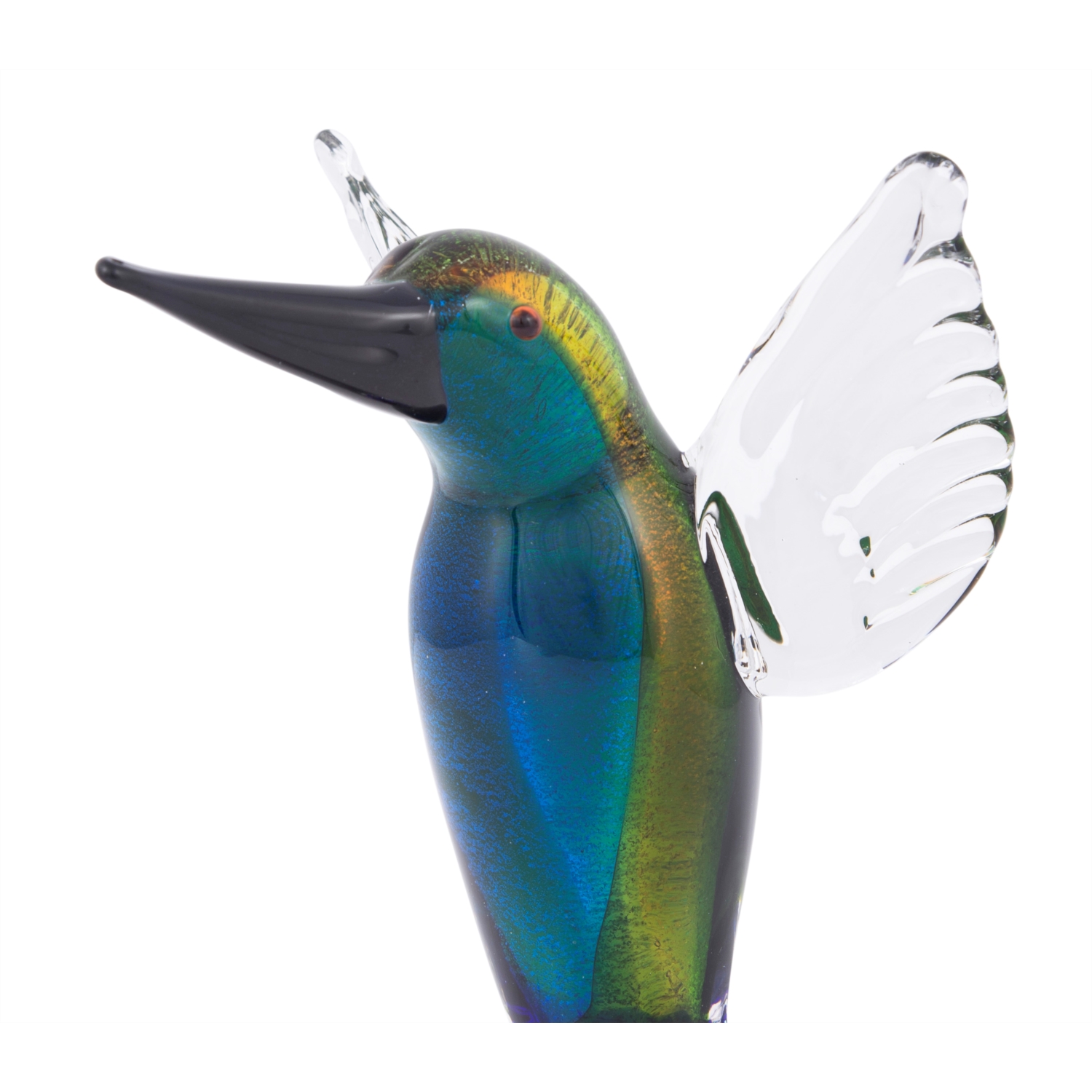 KUŞ CAM BİBLO 15x14,5x22 CM