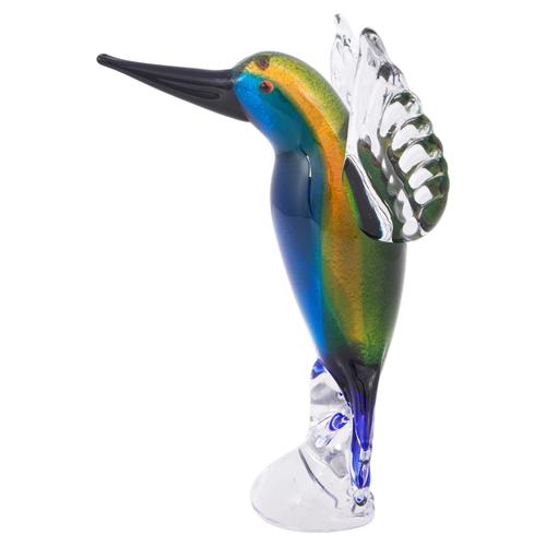  KUŞ CAM BİBLO 15x14,5x22 CM