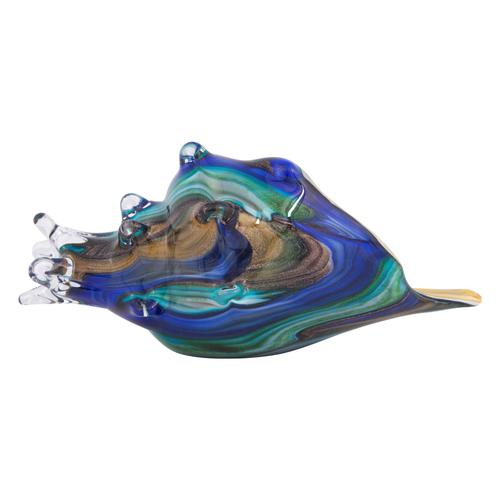  DENİZKABUĞU CAM BİBLO 26x13x12 CM