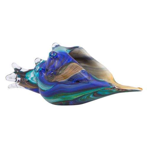  DENİZKABUĞU CAM BİBLO 26x13x12 CM