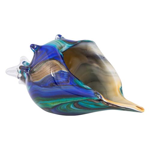  DENİZKABUĞU CAM BİBLO 26x13x12 CM