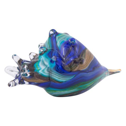  DENİZKABUĞU CAM BİBLO 26x13x12 CM