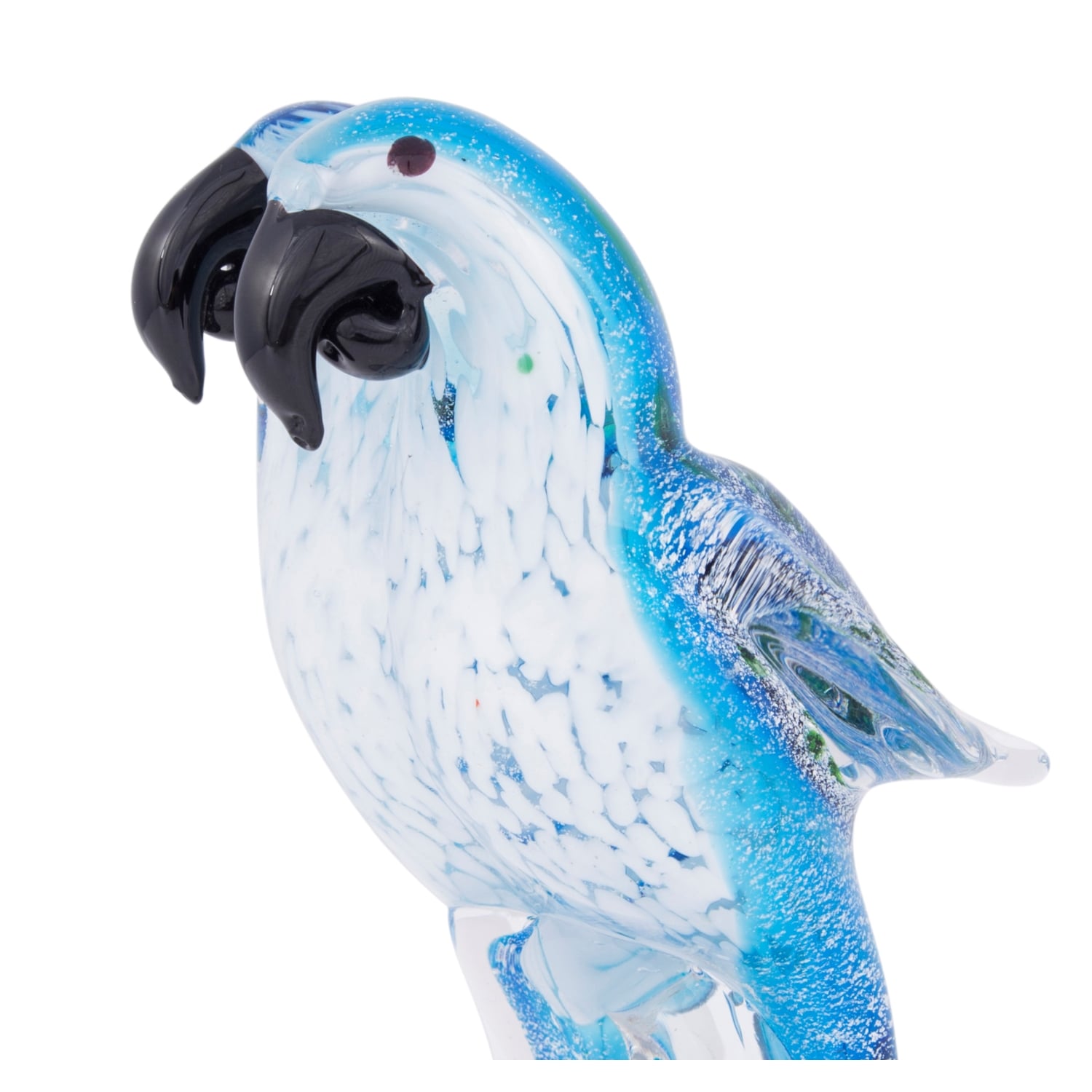 MUHABBET KUŞU CAM BİBLO 10x9x21 CM