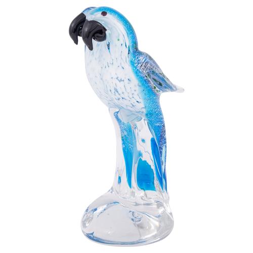  MUHABBET KUŞU CAM BİBLO 10x9x21 CM