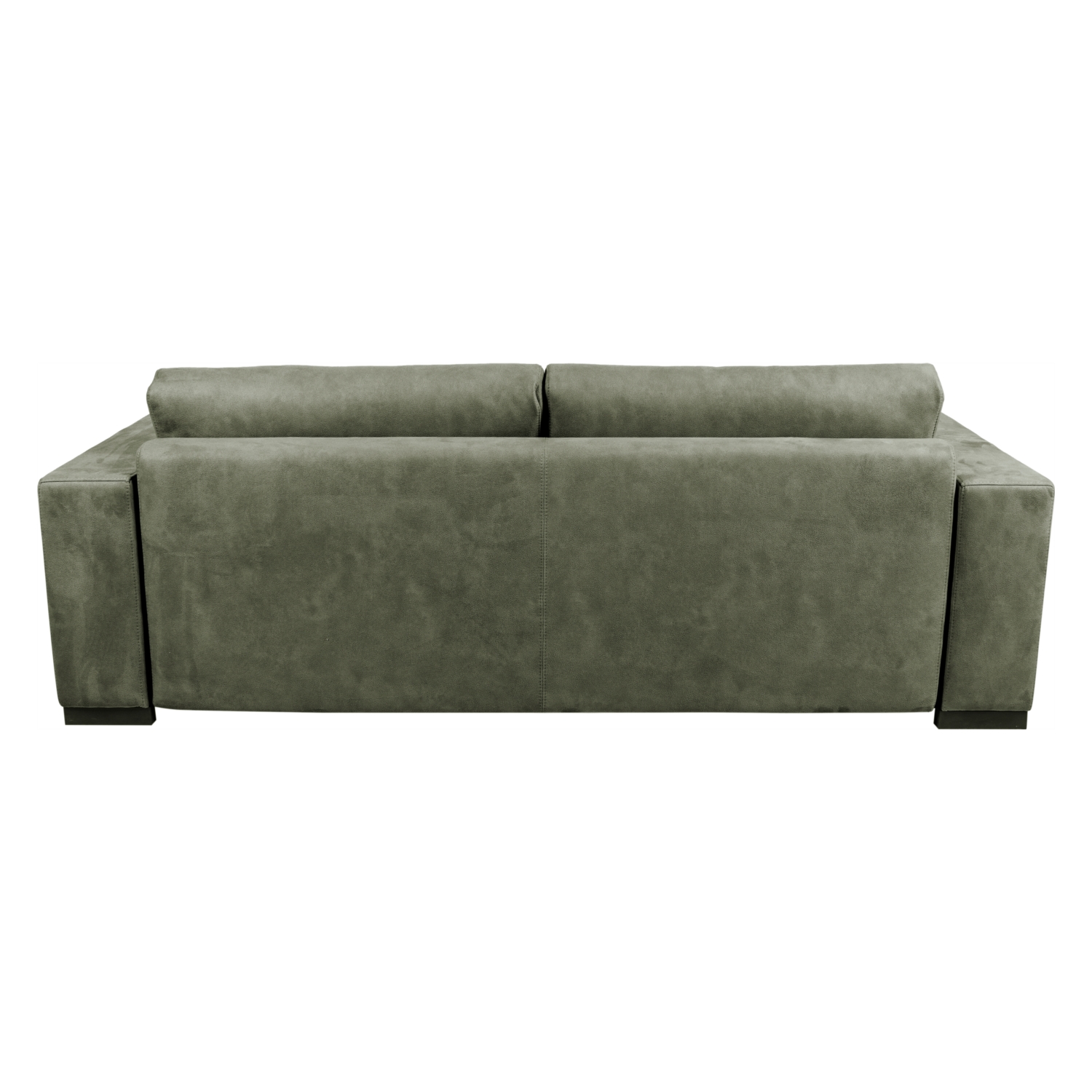 NEWPA YEŞİL NUBUK ÜÇLÜ YATAKLI KANEPE