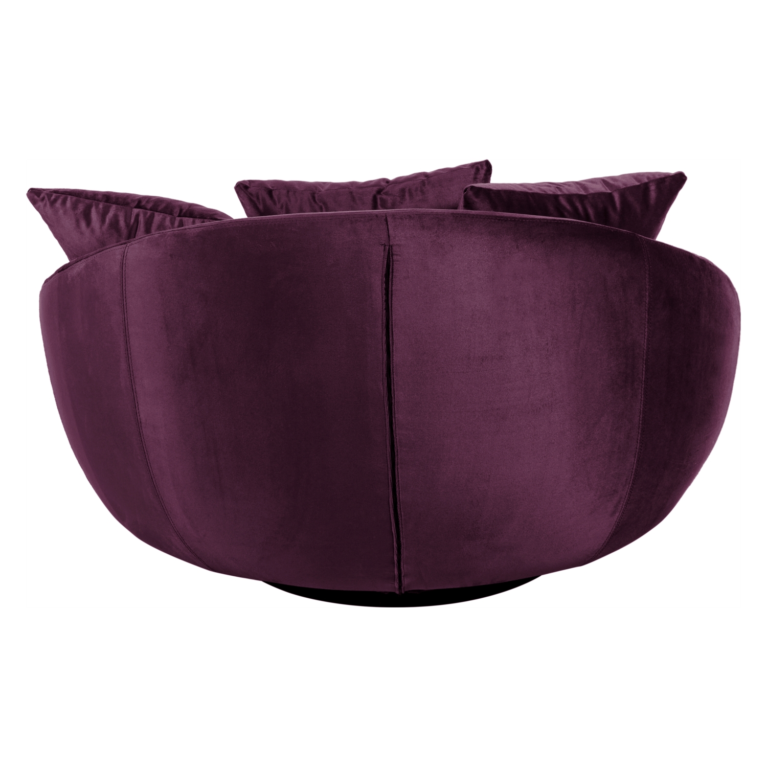 LOVELY MOR KADİFE DÖNER KOLTUK