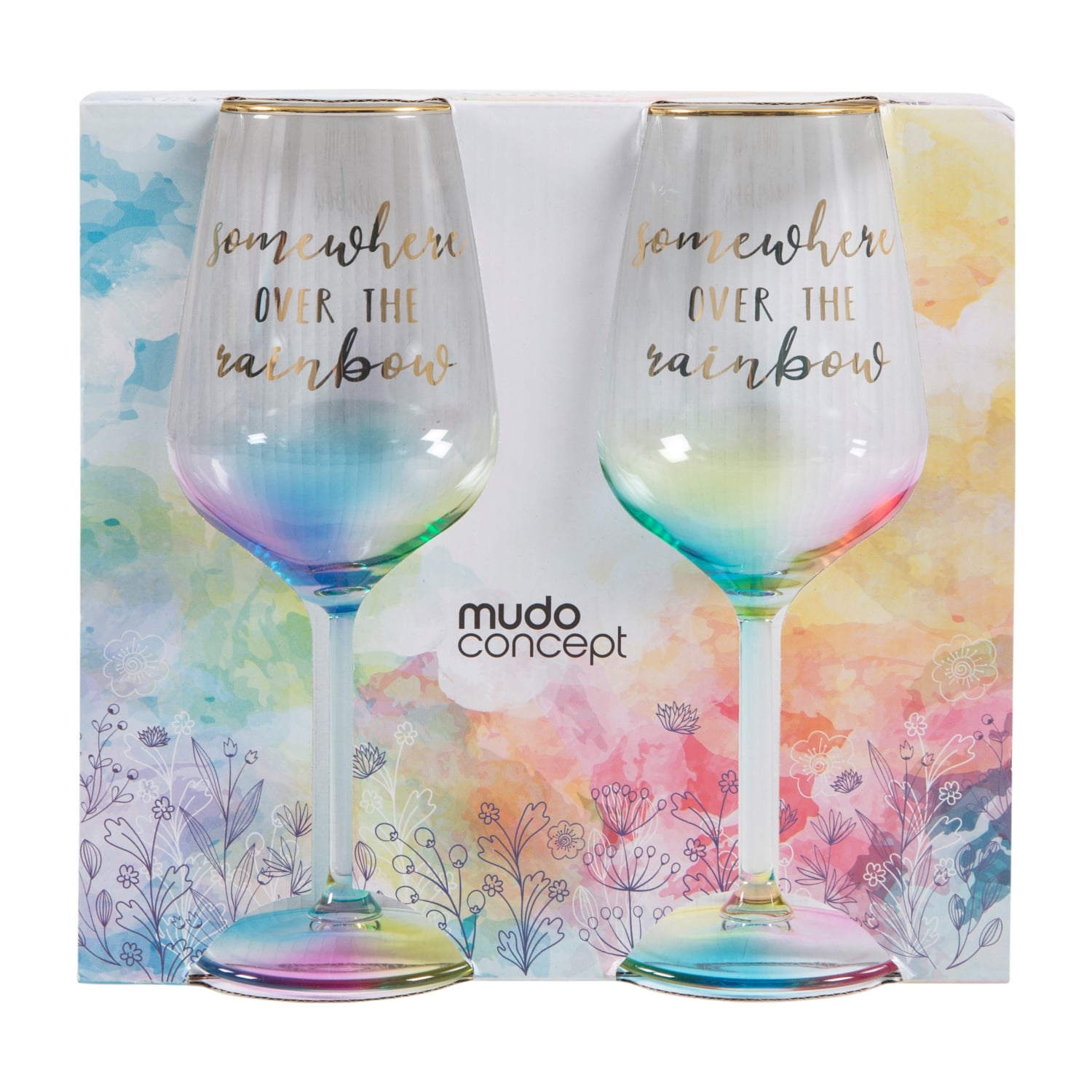 LOLLY 2 'Lİ ŞARAP KADEHİ