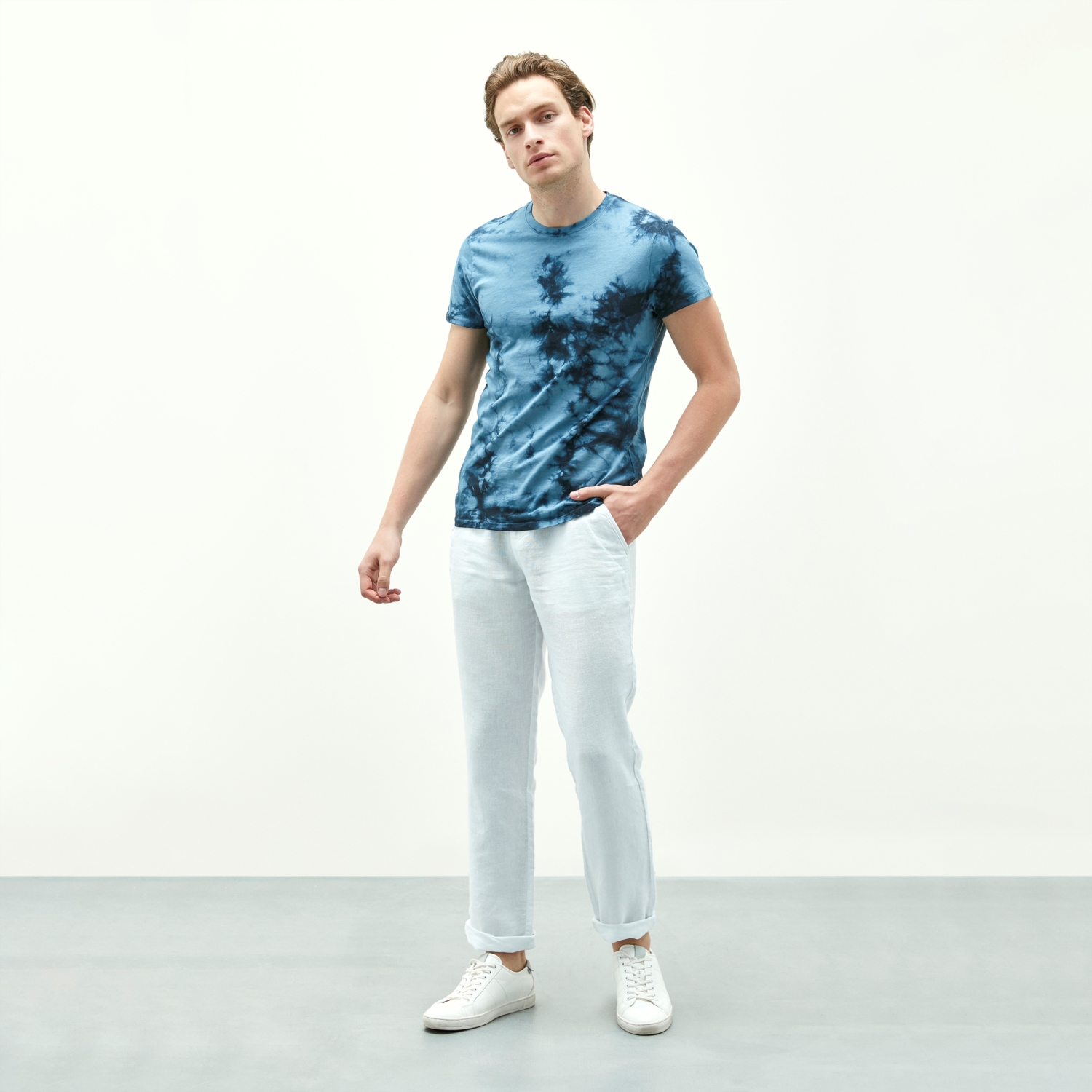 KETEN STRAIGHT PANTOLON