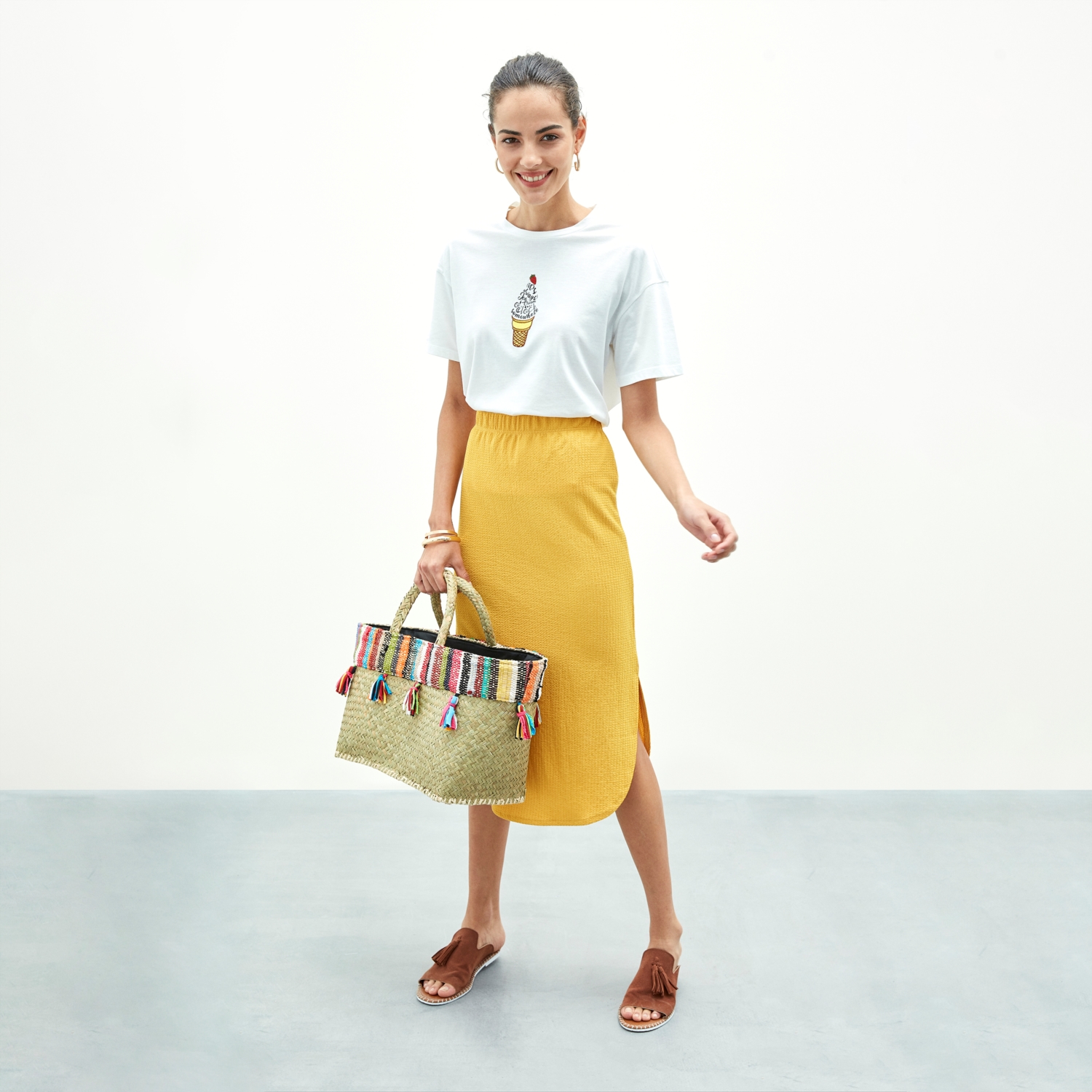 MİDİ BOY ÖRME ETEK