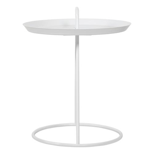  ELIANA BEYAZ METAL ZİGON SEHPA