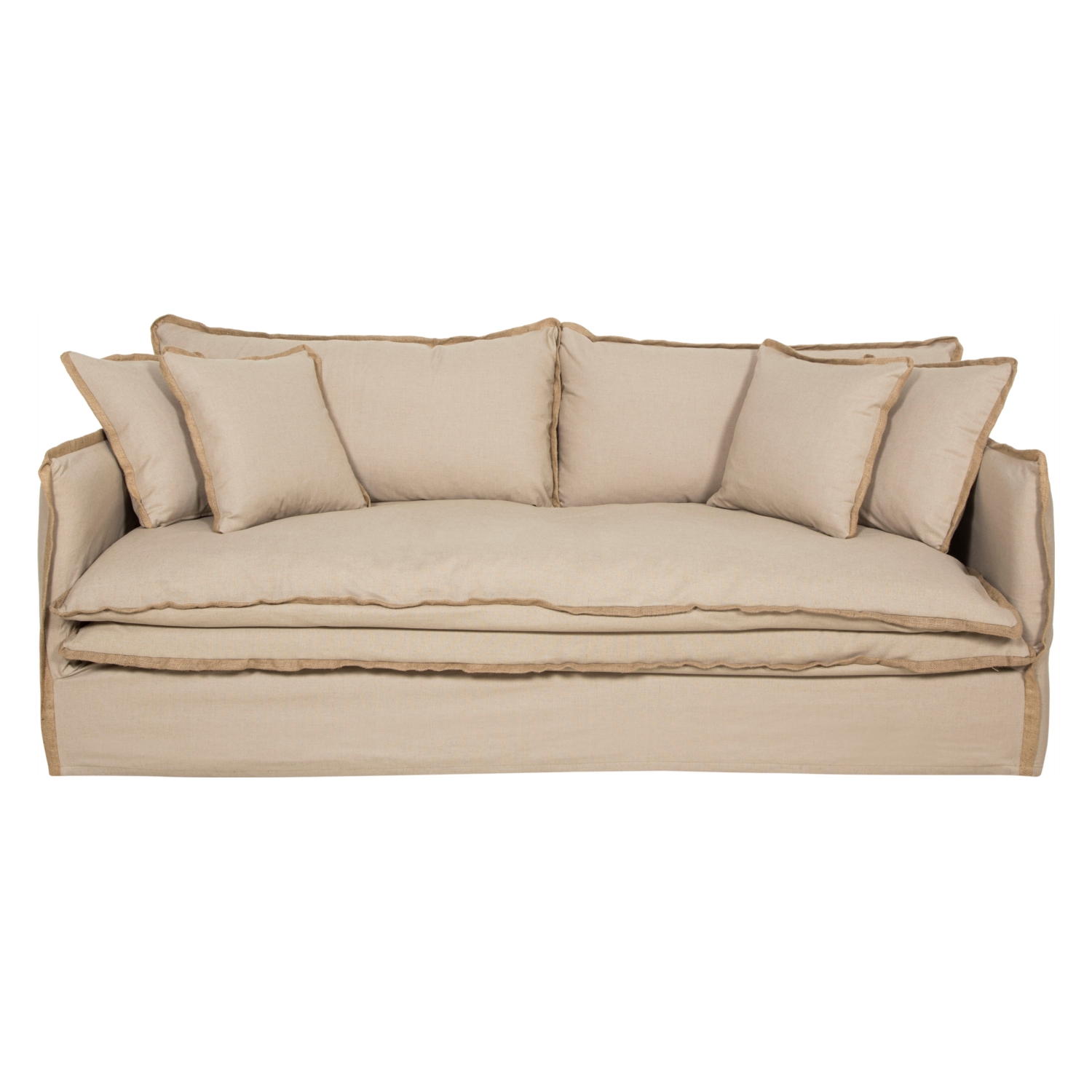 COSY ÜÇLÜ KETEN KOLTUK NEO NATURAL