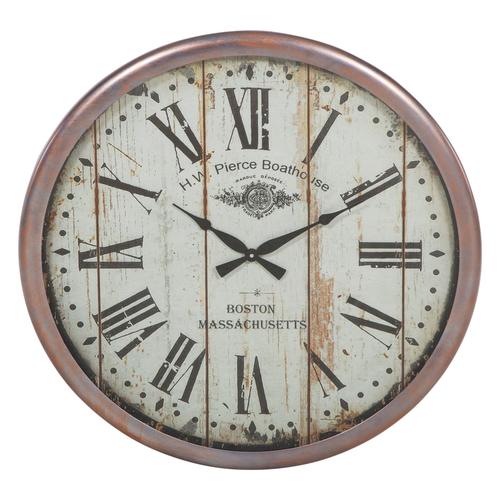  BOSTON BAKIR EKSİTME DUVAR SAATİ 95 CM