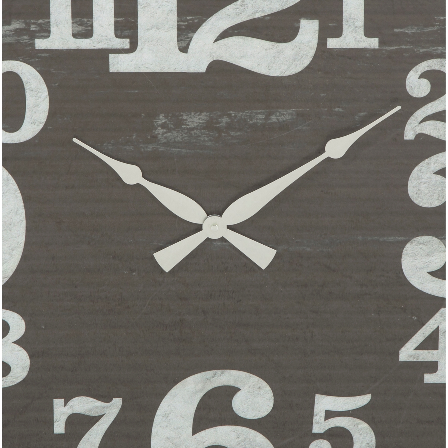 BLACK MAT BEYAZ DUVAR SAATİ 65 CM